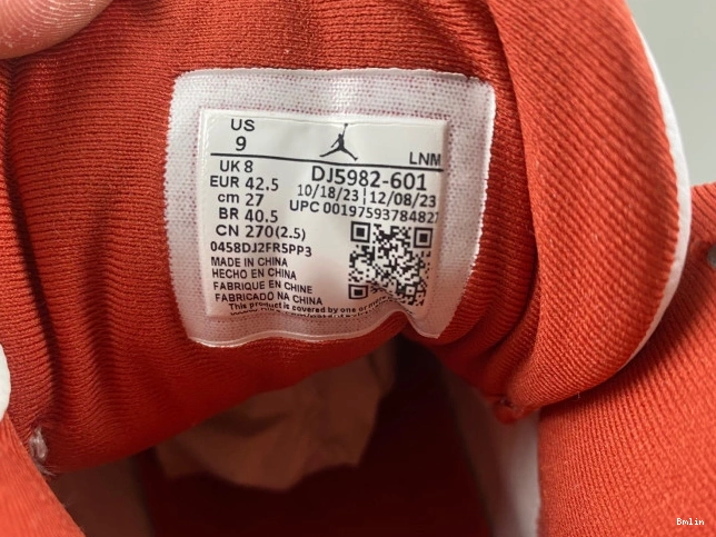 Bmlin Jordan Red 13 Air DJ5982-601 Dune 0820